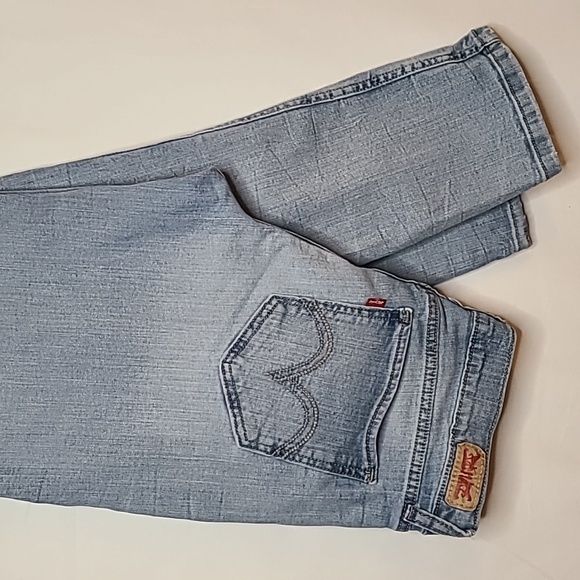 Levi's 524 Too Superlow Skinny Jeans - Light Wash - Women's Size 13M W31 L32 - Picture 7 of 11